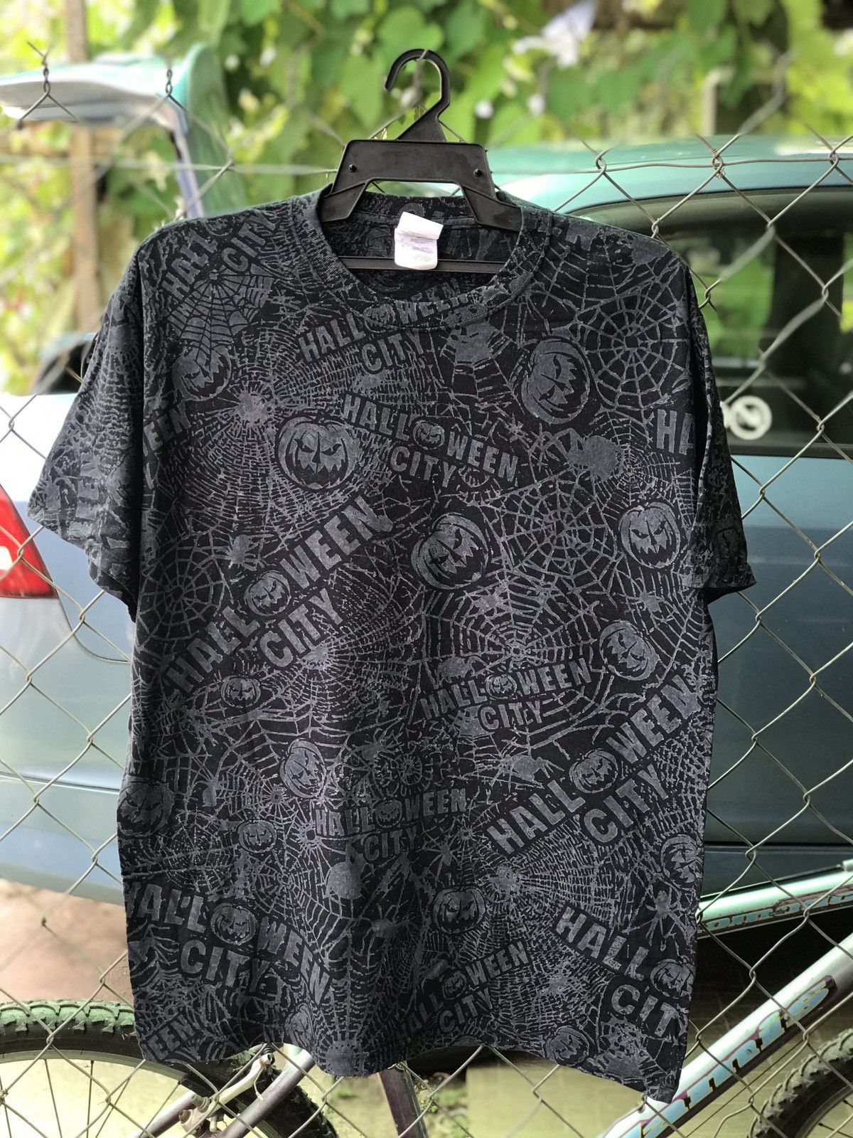 Other Vintage Halloween City Over Print T Shirt