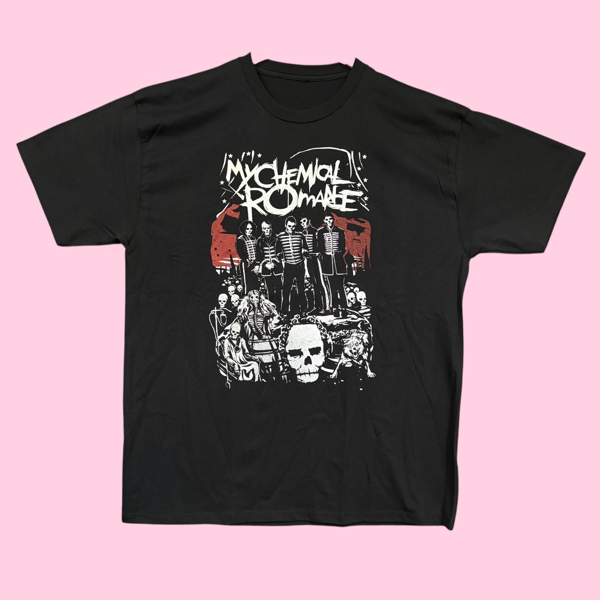 Chemical Romance My Chemical Romance The Black Parade Rock Band Tee Xl Hoodie, Sweatshirt | FlexRushtees.com