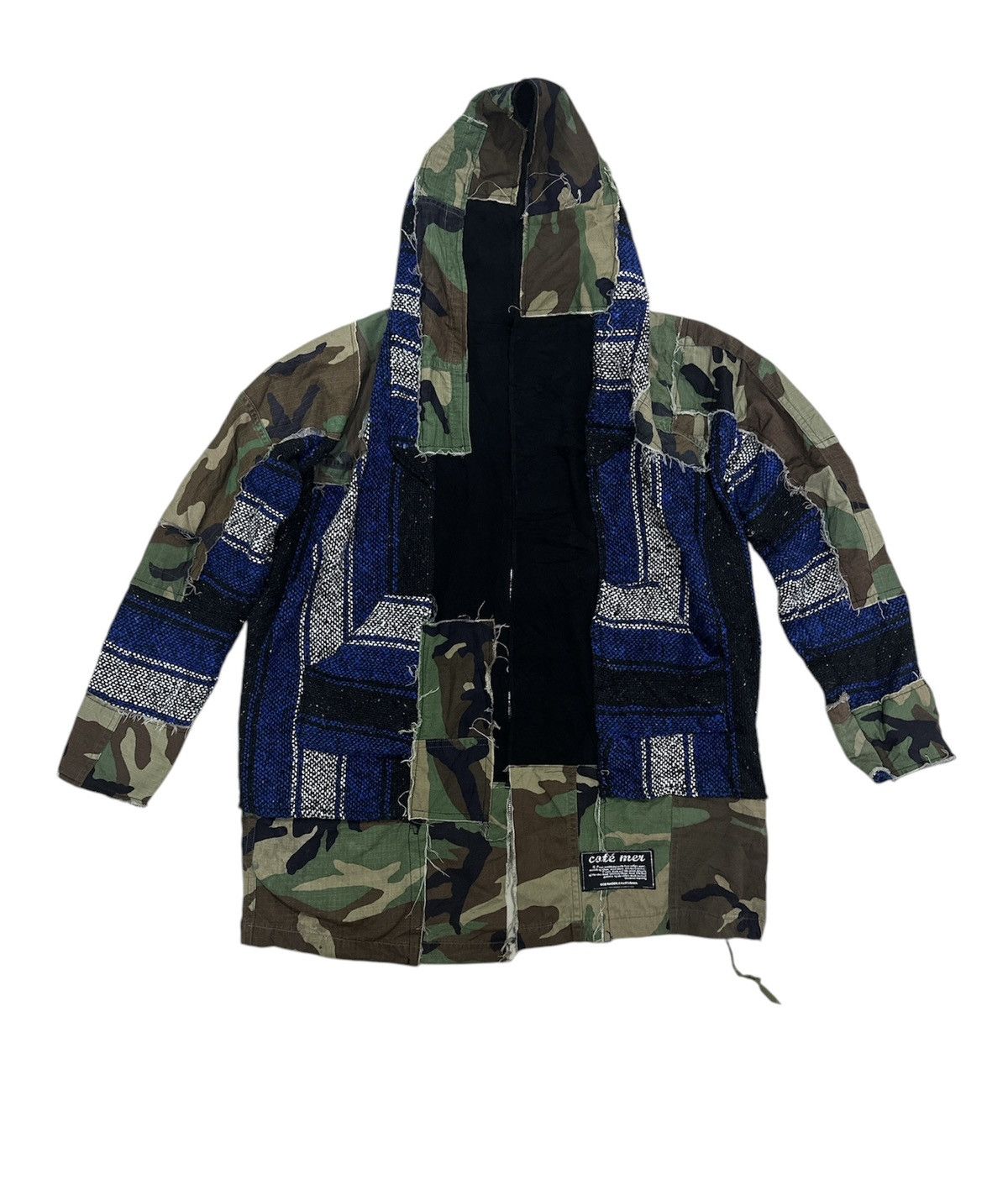 Other Cardigan Kimono Style Patchwork Custom Design With Hoodie