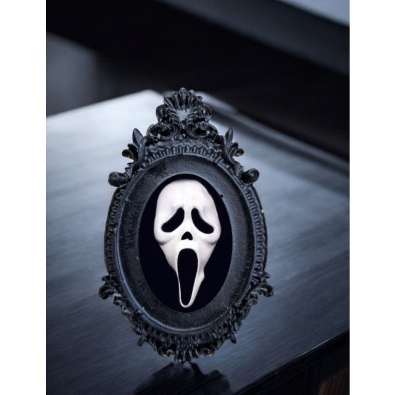 Other Ghost Face Pin Scream Badge Purse Accessory Backpack