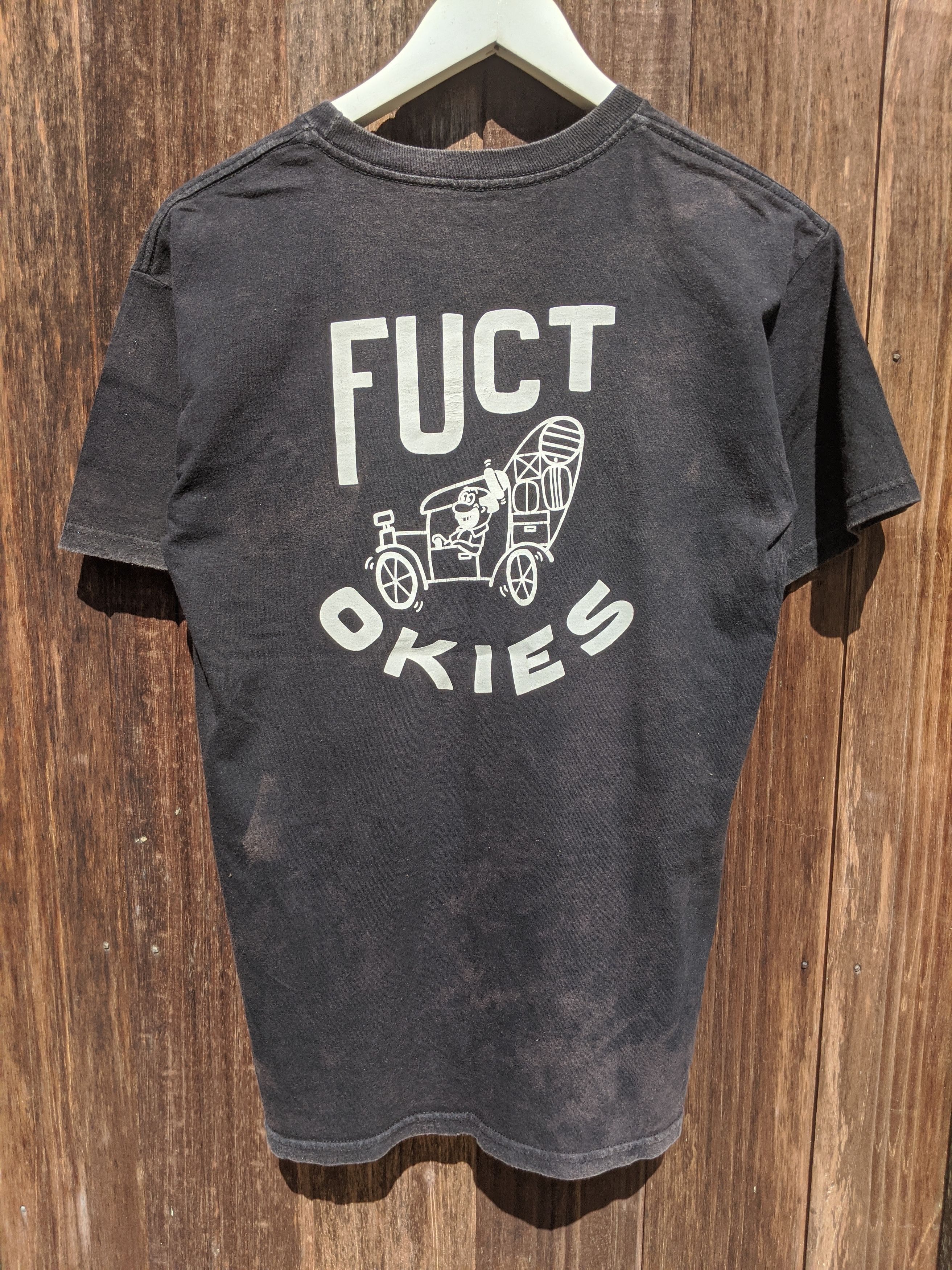 Hook Ups Skateboard Tee Fuct Print Bothside Hoodie, Sweatshirt | FlexRushtees.com