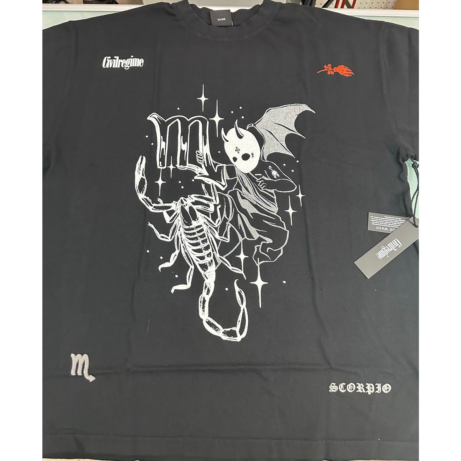 Regime Civil Regime Scorpio Mayhem Classic Oversized Tee Xl Hoodie, Sweatshirt | FlexRushtees.com