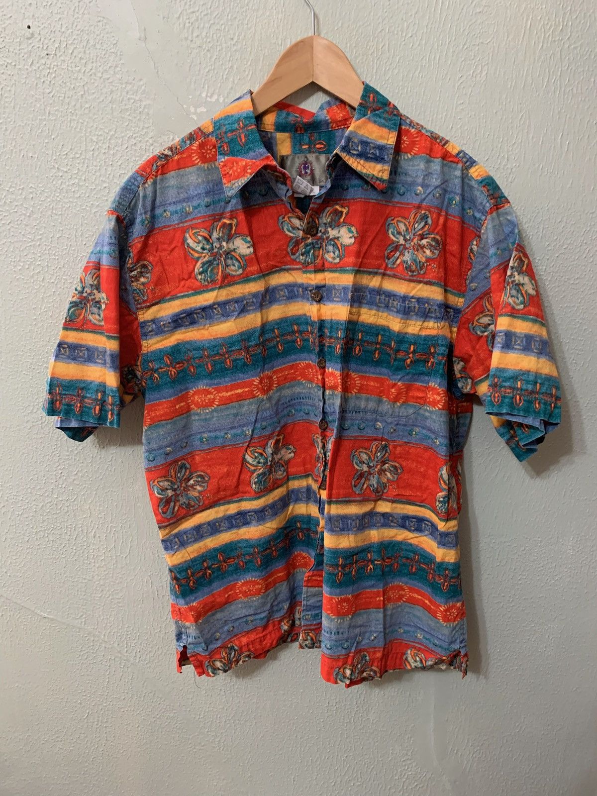 Vintage Blue Band Floral Hawaiian Shirt Hoodie, Sweatshirt | AU16VibeMintTees.com