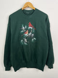 Vintage 90 S Cardinal Winter Nature Pullover Crewneck Size L T-Shirts, Hoodie, Sweatshirt | FlexRushtees.com