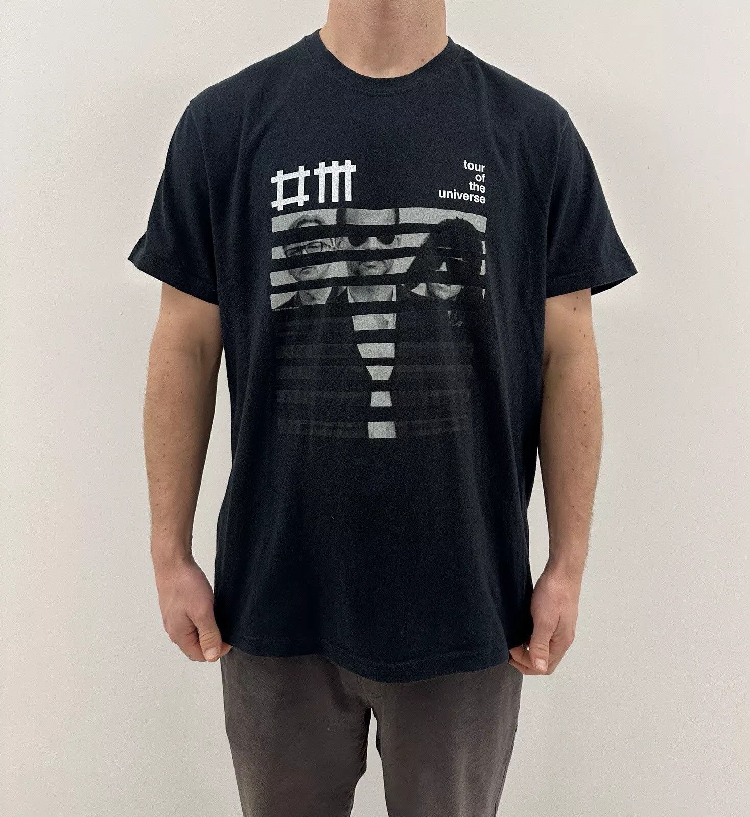 Vintage Depeche Mode World Tour Of The Universe 2009 Concert T Shirt Hoodie, Sweatshirt | FlexRushtees.com