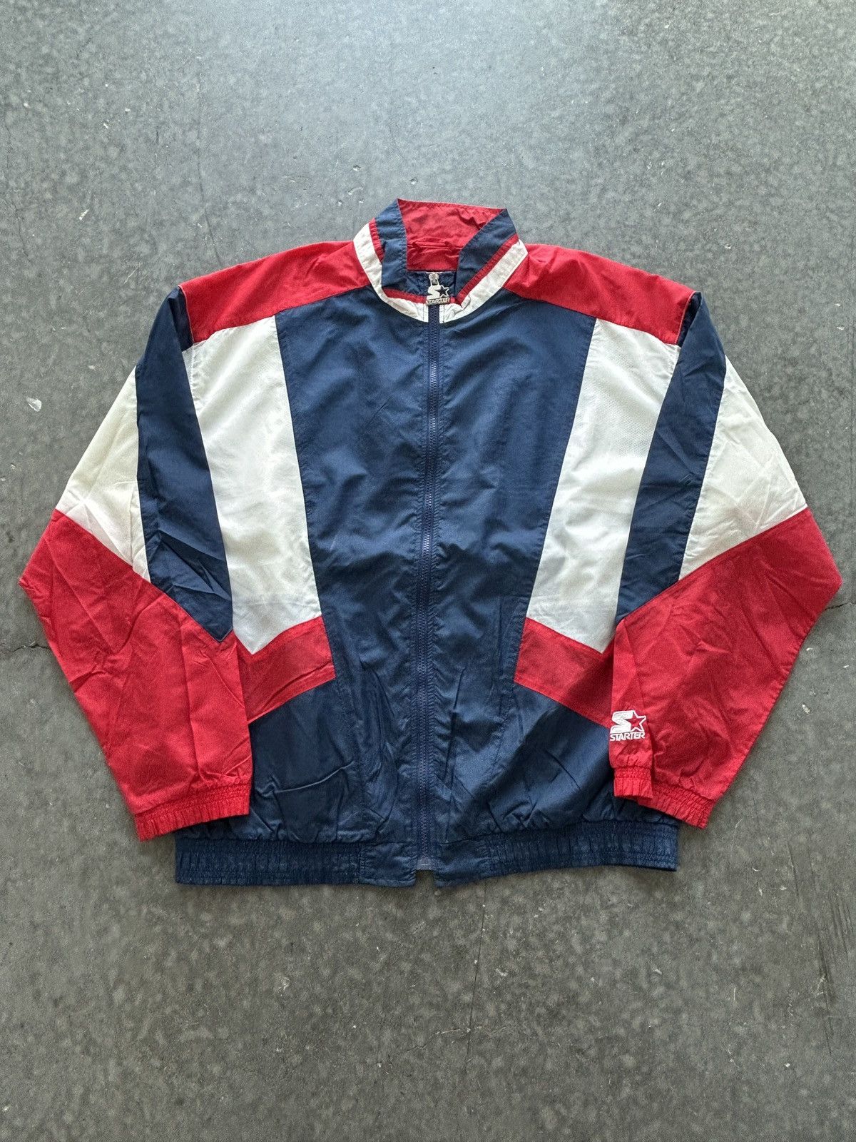 Vintage 90s Starter Windbreaker Colorblocked