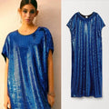 H M Nwt New H M Limited Edition Blue Sequin Kaftan Oversized Dr T-Shirts, Hoodie, Sweatshirt | FlexRushtees.com