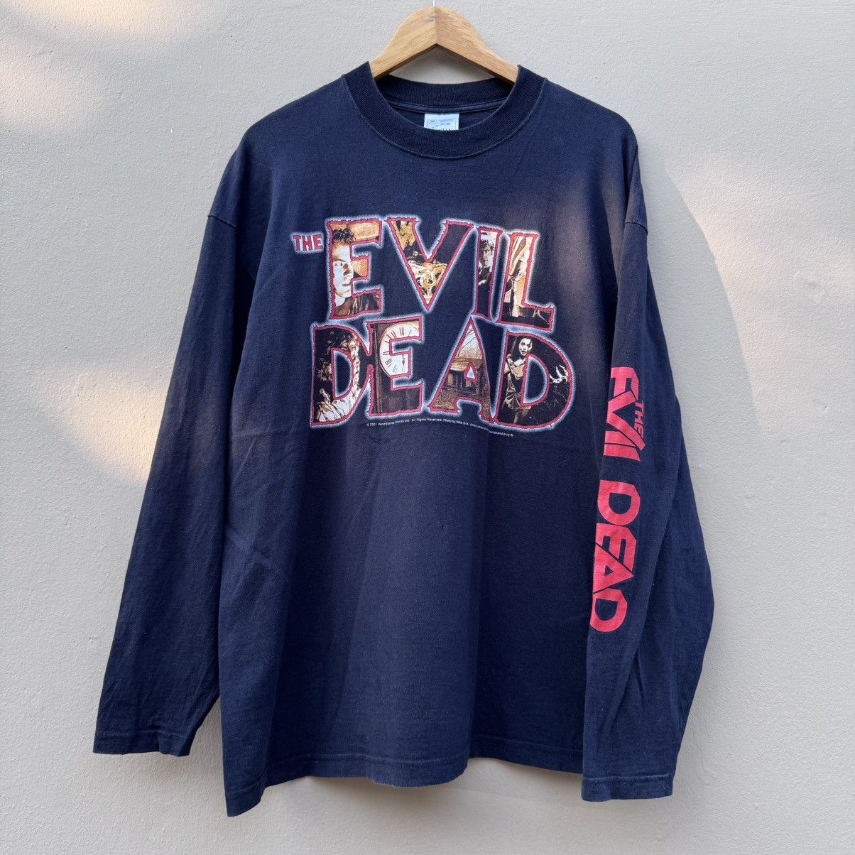 Vintage Evil Dead 2001 Very Rare Long Shirt