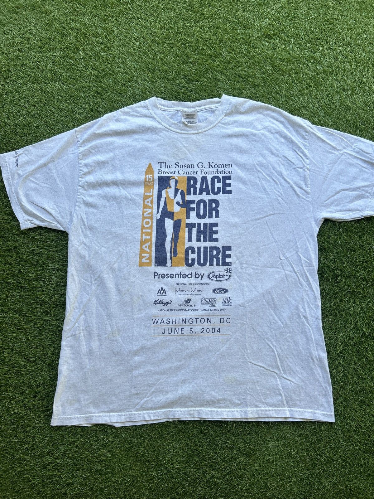 Vintage 2004 Susan G Komen Race For The Cure T Shirt Hoodie, Sweatshirt | FlexRushtees.com