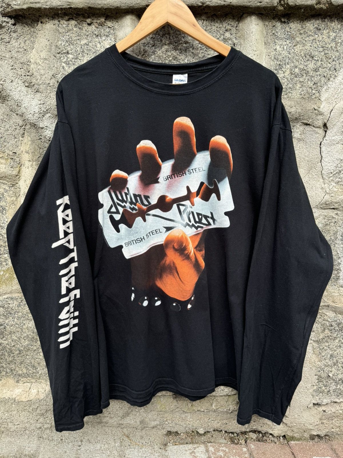 Judas Priest X Vintage Judas Priest 2004 British Steel Keep The Faith Vintage T-Shirts, Hoodie, Sweatshirt | FlexRushtees.com