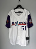 Field Flannels Ebbets Field El Paso Diablos Randy Johnson Vintage Jersey