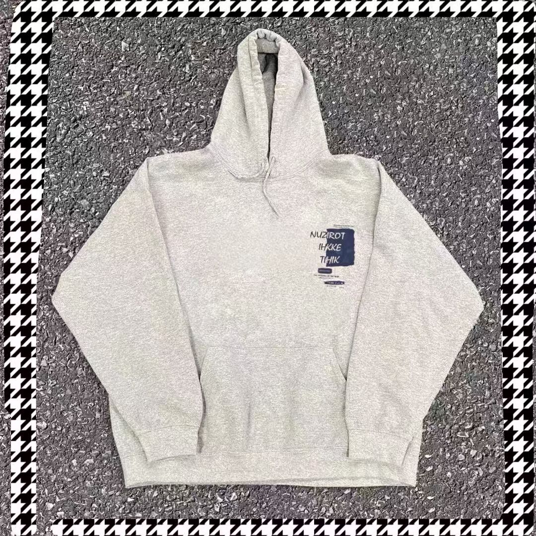 Vintage Streetwear Loose Fitting Printed Hoodie T-Shirts, Sweatshirt | FlexRushtees.com