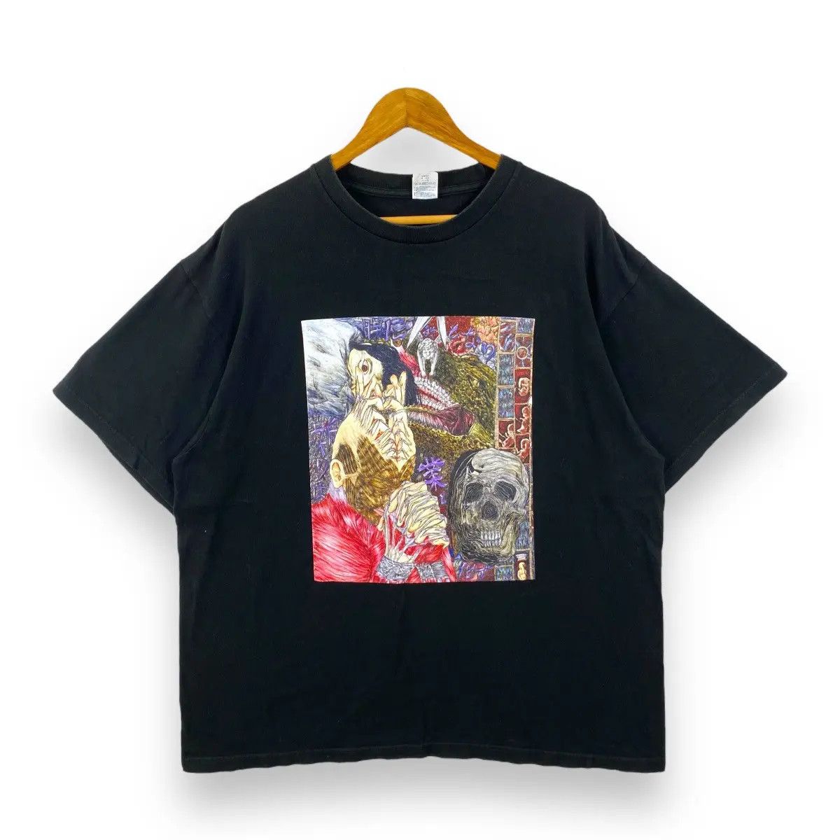 Other Vintage Horror Art Psychedelic Graphic Art Tee Shirt