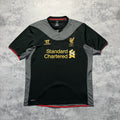 Vintage Warrior Liverpool 7 Suarez 2012 2013 Soccer Jersey
