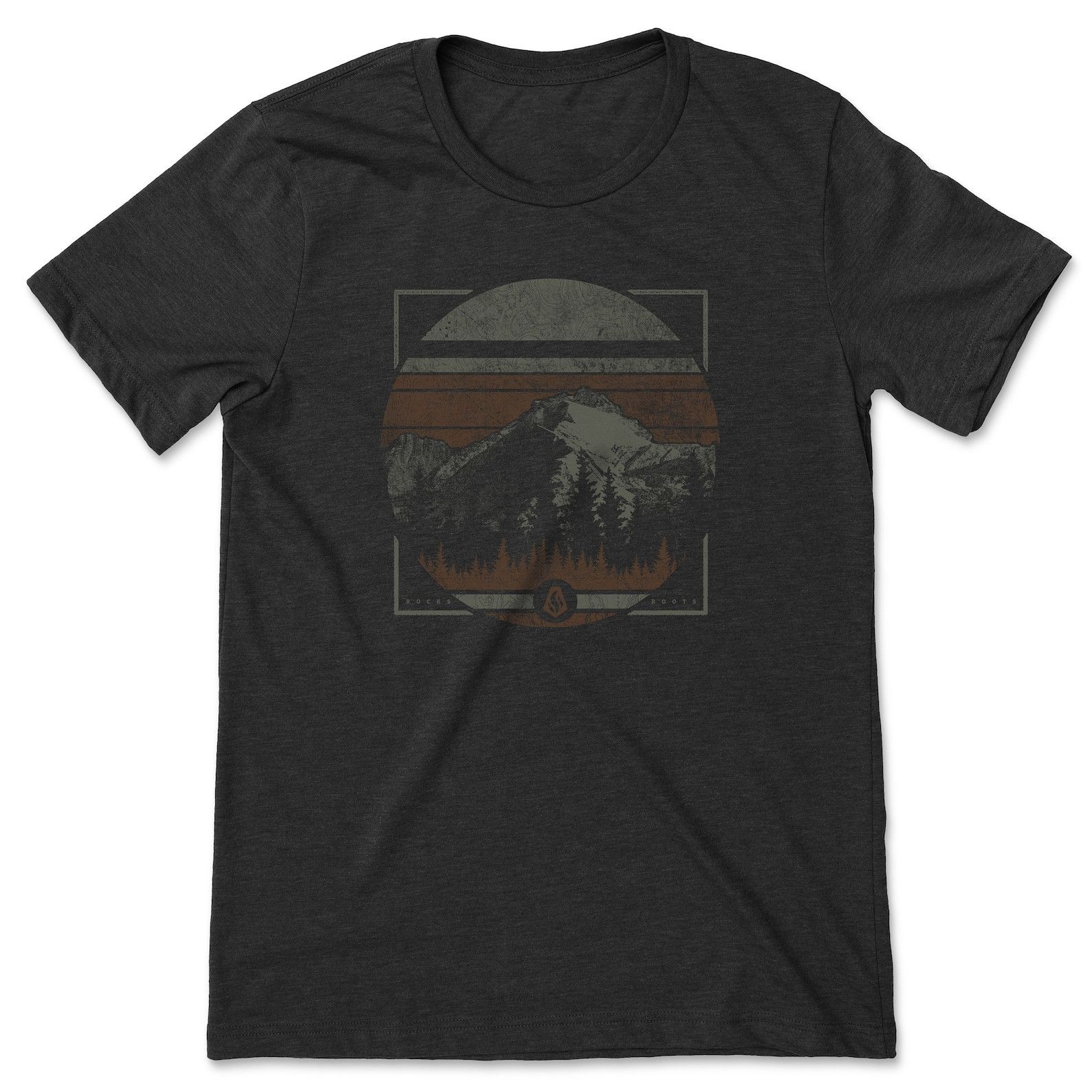 Vintage Rocks Roots Vol 3 Men S Mountain Graphic Tee