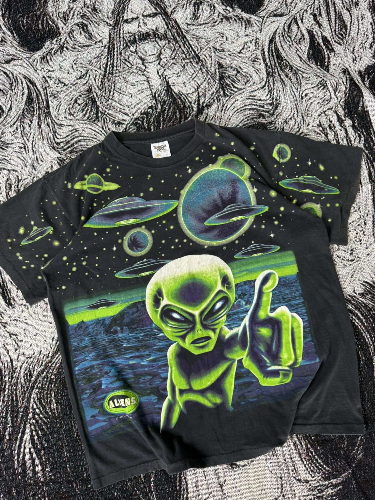 Vintage Vtg Aliens 90s