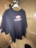 Vetements S S 2018 Oversized Split Side Graffiti T Shirt Hoodie, Sweatshirt | FlexRushtees.com