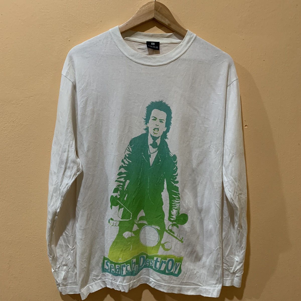 Band Tees Sid Search And Destroy Tshirt Sex Pistols Hoodie, Sweatshirt | FlexRushtees.com