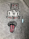 Custom Painted Palace Pocket Tee Hoodie, Sweatshirt | FlexRushtees.com