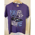 Fruit Of The Loom Back To The Future Purple T Shirt Sz S Don T Flux With Me