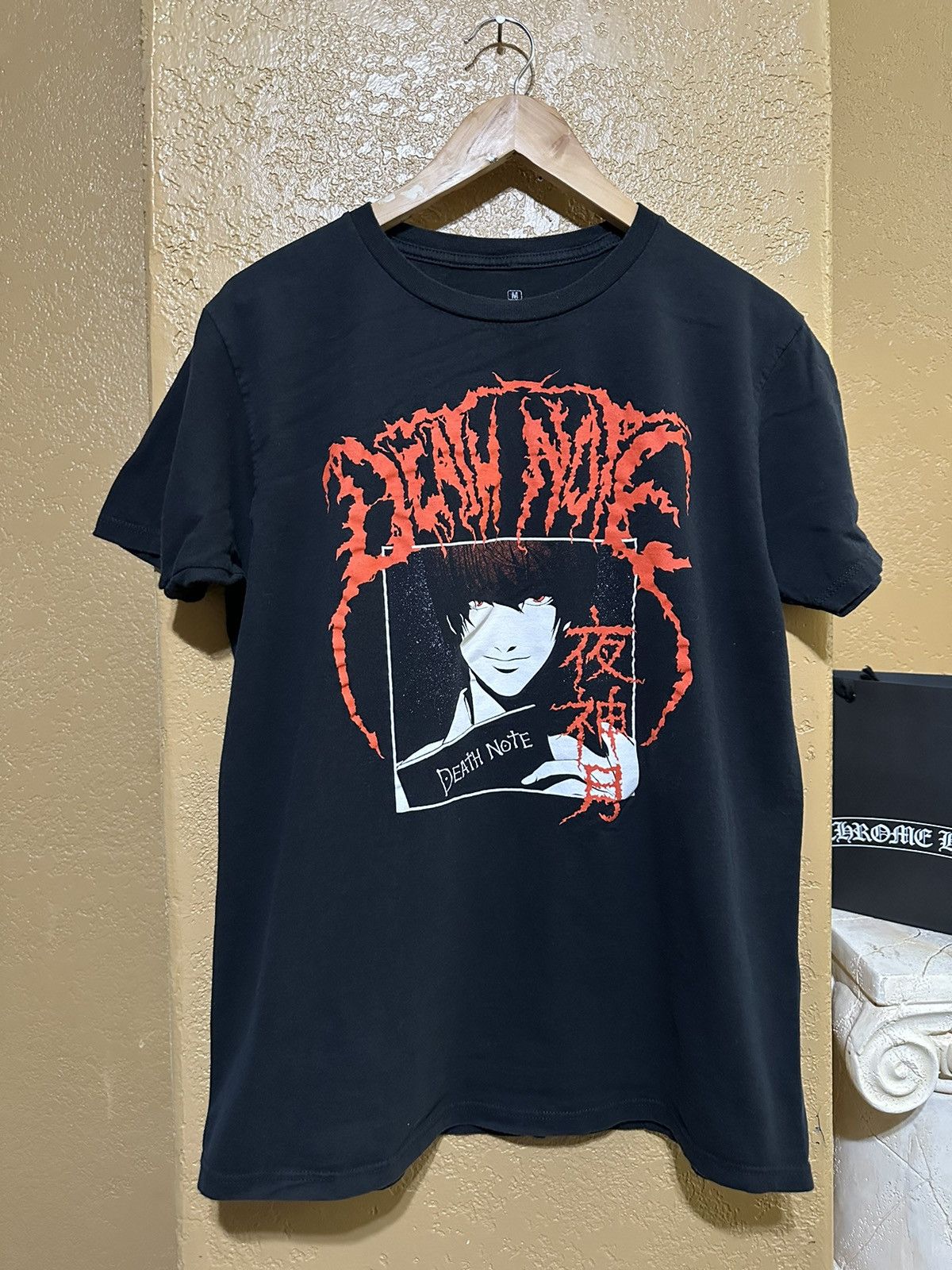 Japanese Brand X Vintage Death Note Manga Anime Tee Medium Japanese Y2k