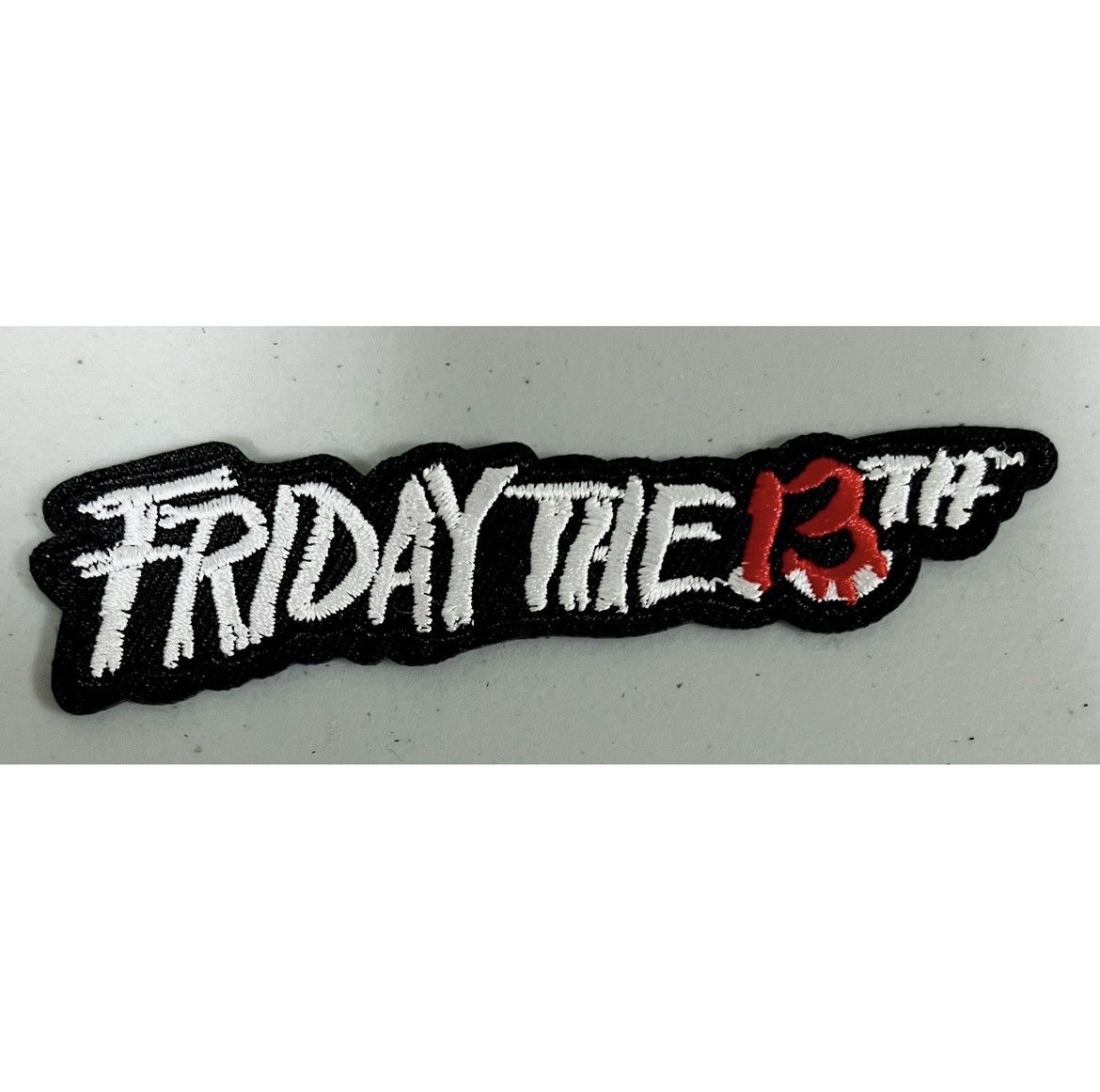 Expert Horror X Vintage Friday The 13th Horror Movie Logo Iron On Sew On Patch