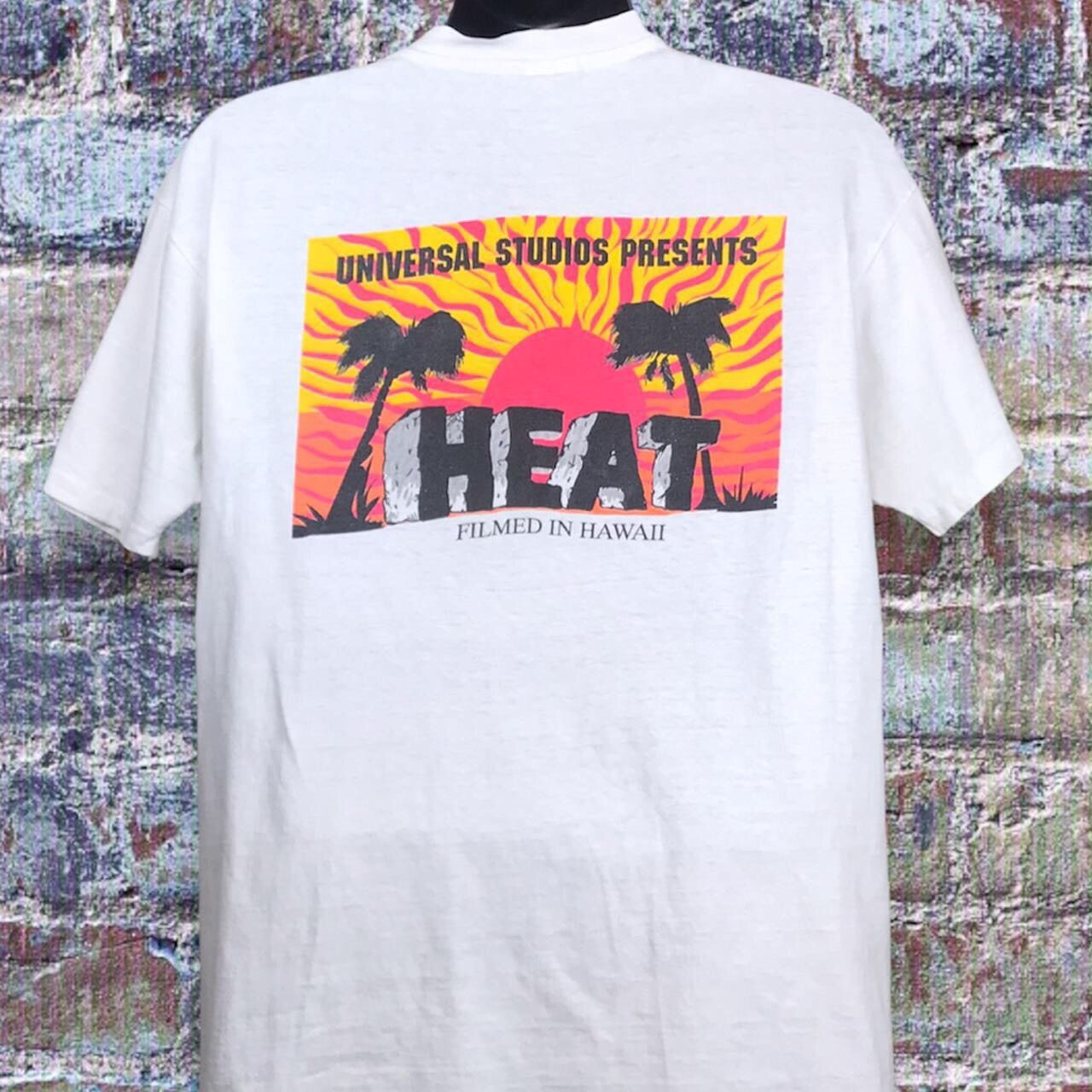 Vintage Hanes Heat Universal Studios Movie Promo T Shirt