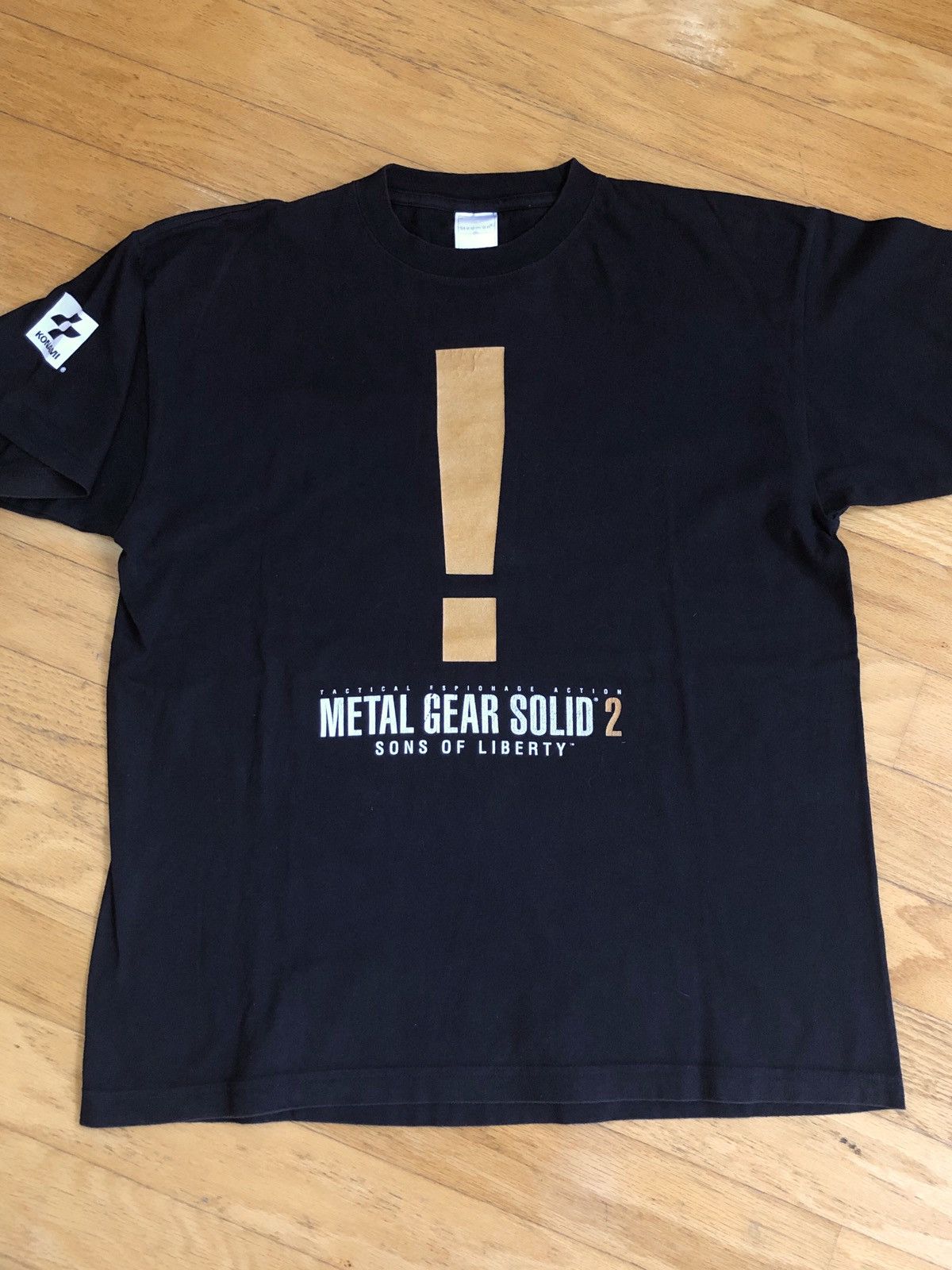 Vintage Metal Gear Solid 2 Euro Promo Tee