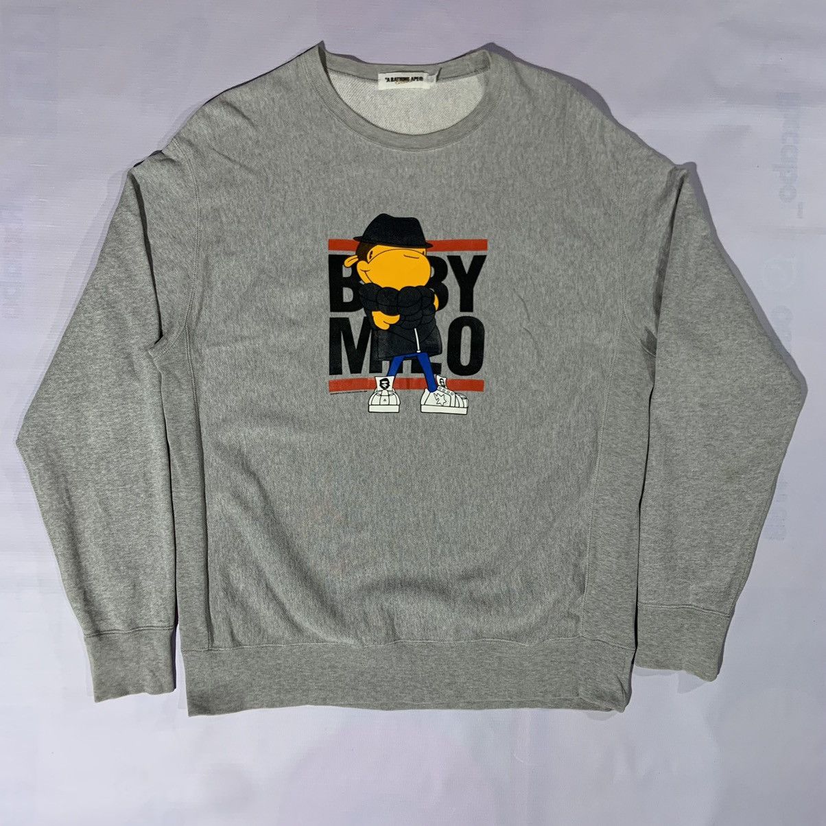 Bape 2008 Baby Milo Dmc Crewneck T-Shirts, Hoodie, Sweatshirt | FlexRushtees.com