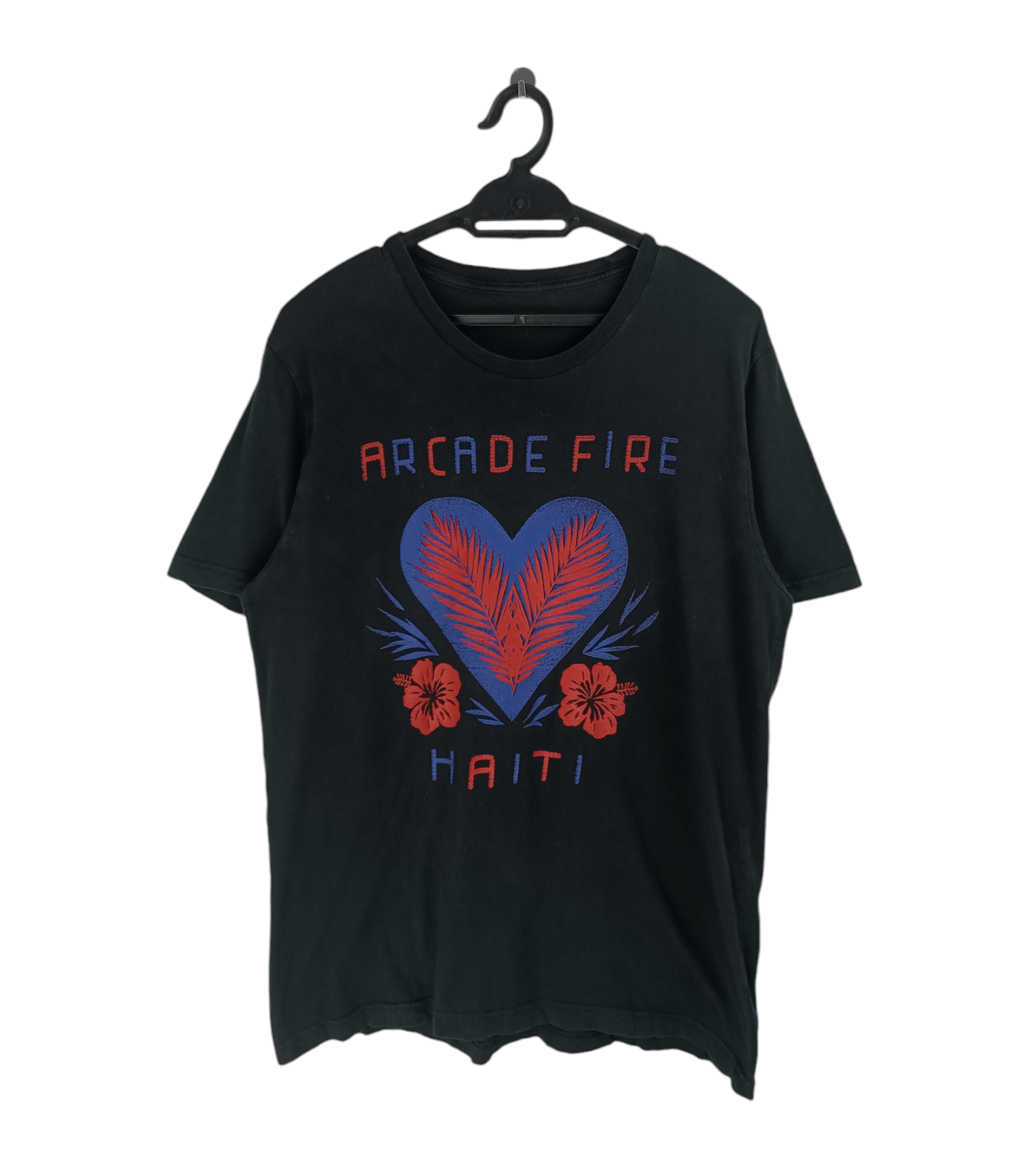 Band Tees Vintage Arcade Fire Haiti Tee Lcd King Of Leon Radiohead Hoodie, Sweatshirt | FlexRushtees.com
