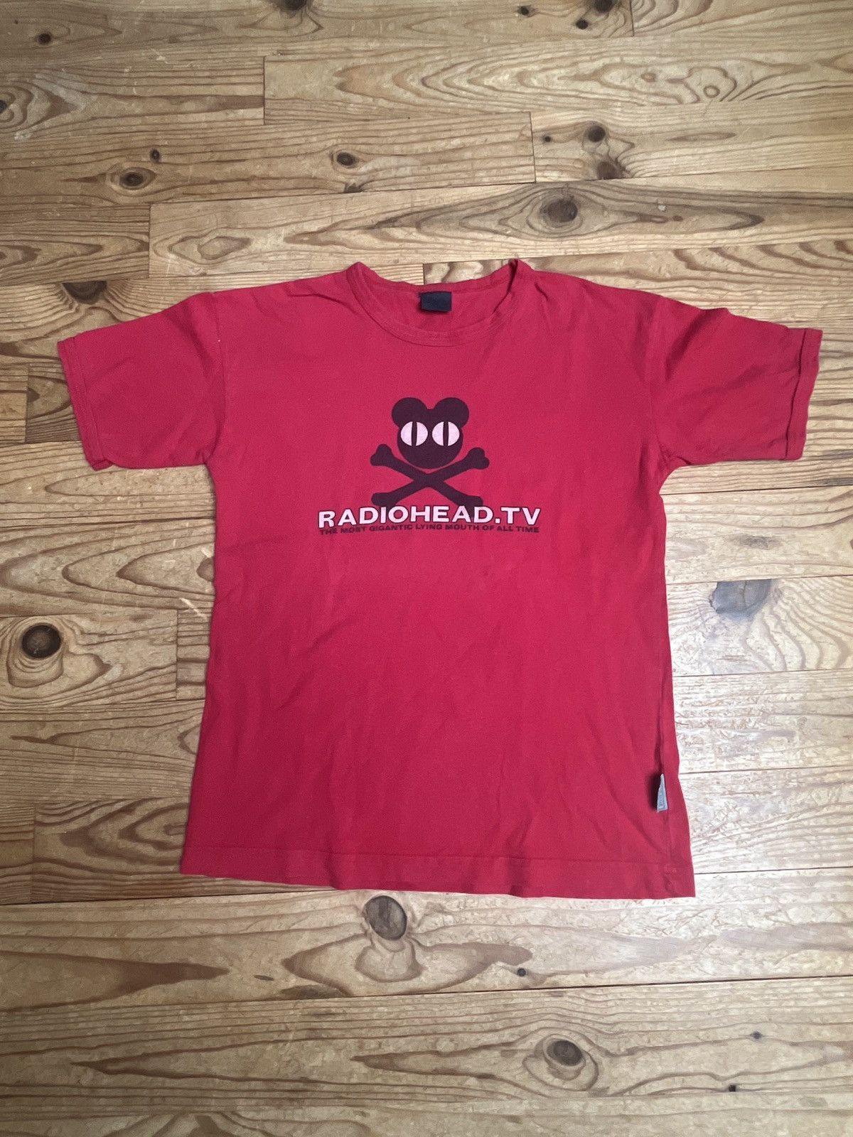 Band Tees Radiohead Tv W A S T E Vintage Tee Hoodie, Sweatshirt | FlexRushtees.com