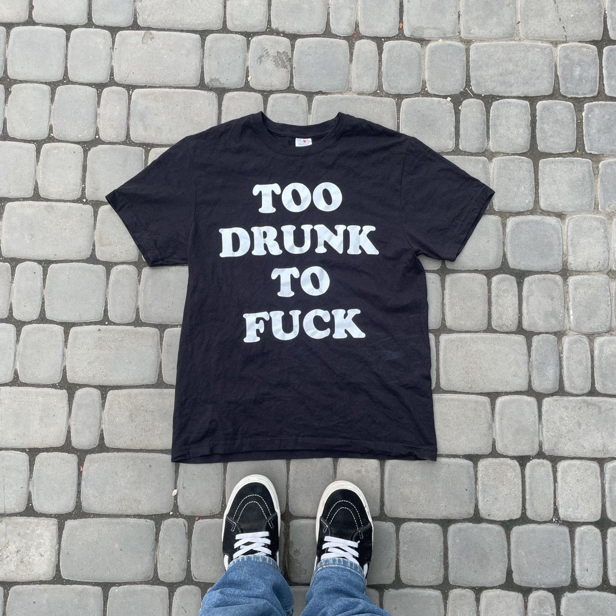 Band Tees Vintage 2000s Too Drunk To Fuck Tshirt Humor Slogan American Hoodie, Sweatshirt | FlexRushtees.com