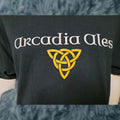 Gildan Arcadia Ales Brewing Company Logo T Shirt Xl Battle Creek Mi Defunct Craft Beer Shirt Mens Bl Hoodie, Sweatshirt