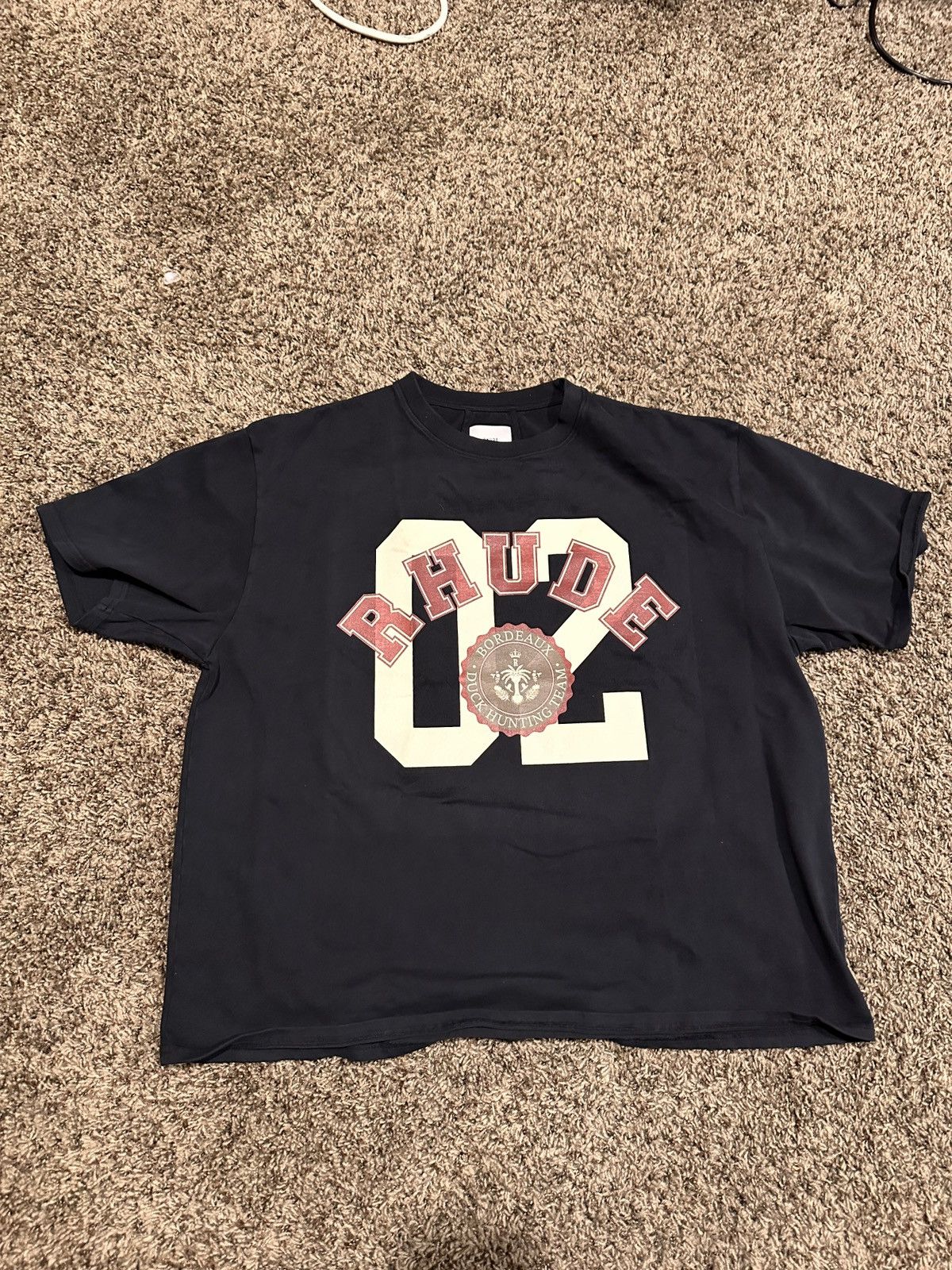 Rhude Sample T Shirt Xxl Hoodie, Sweatshirt | FlexRushtees.com