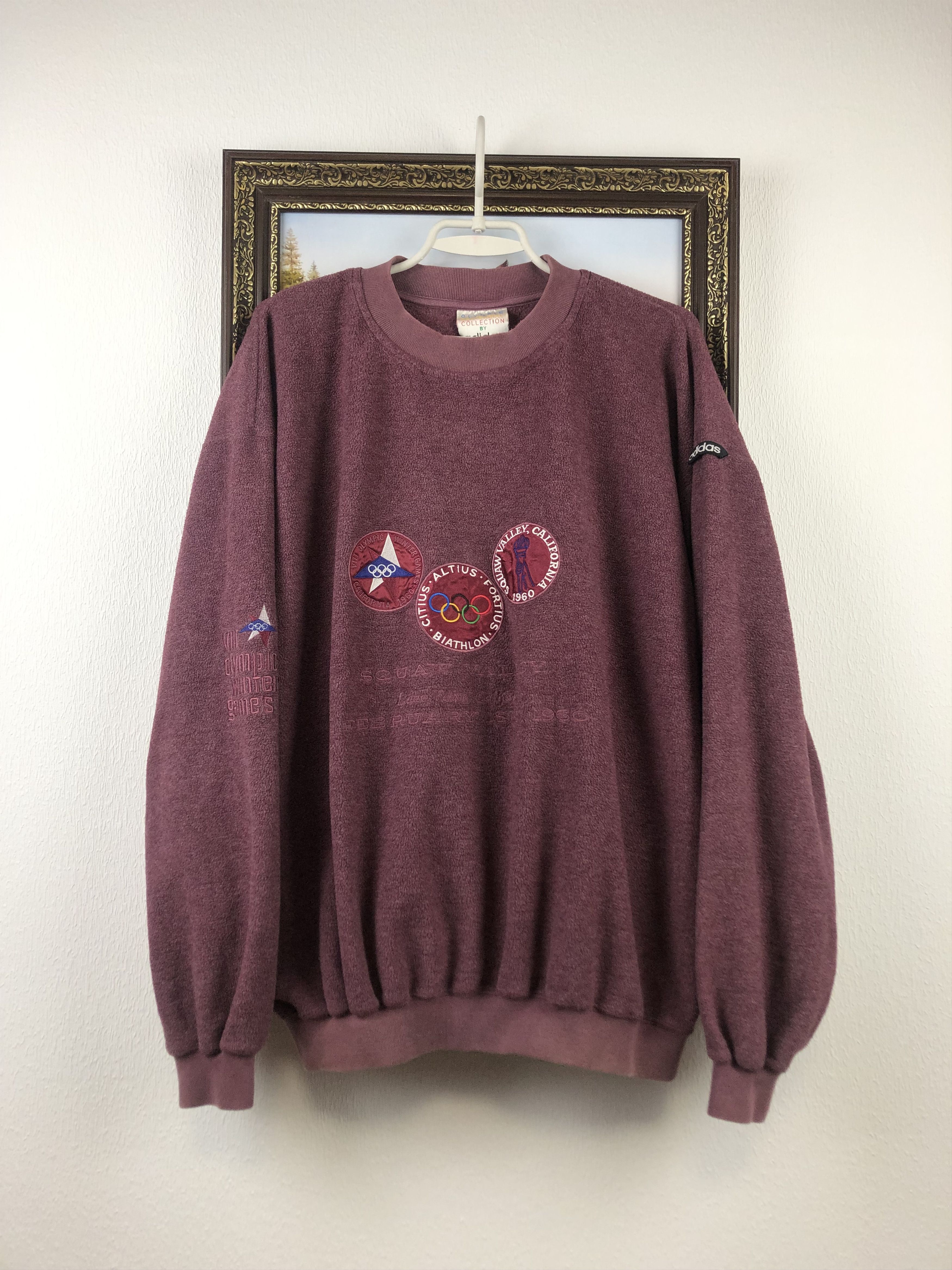 Vintage 1960 Usa Winter Olympics Sweatshirt California T-Shirts, Hoodie | FlexRushtees.com
