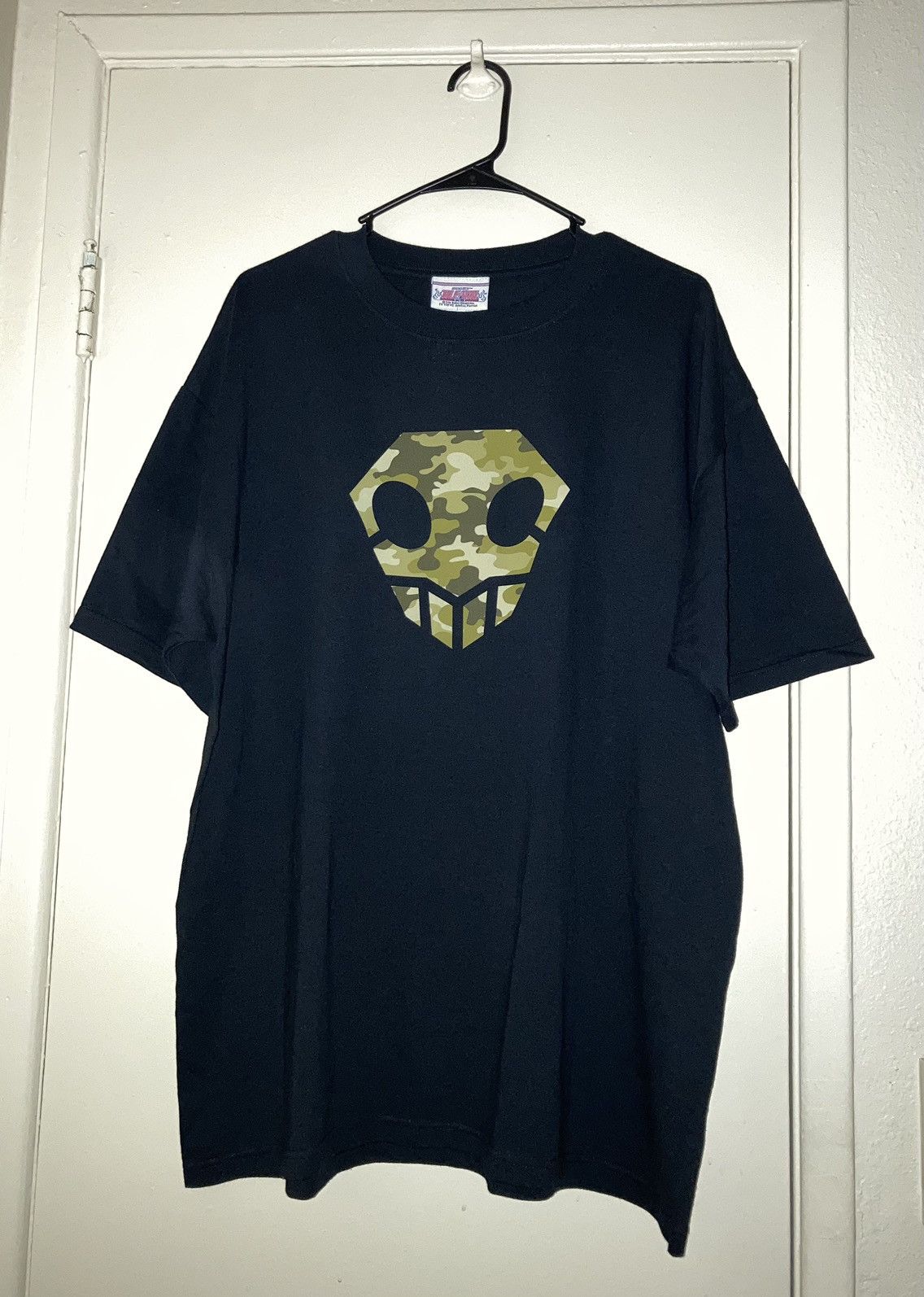 Vintage Bleach Camo Combat Pass Anime Shirt Hoodie, Sweatshirt | FlexRushtees.com