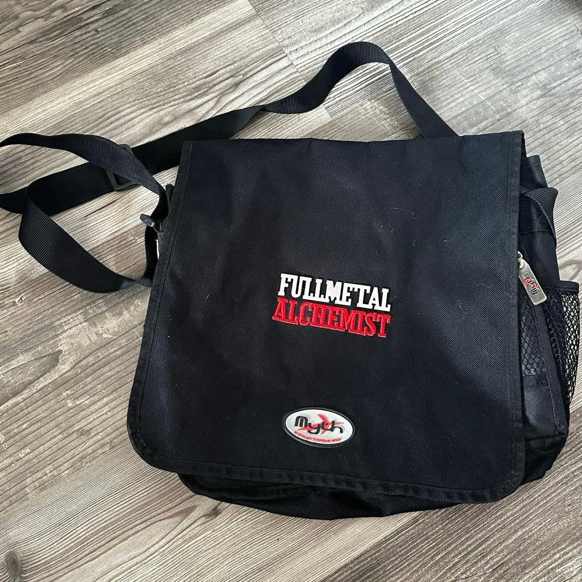 Vintage Rare Full Metal Alchemist Messenger Bag