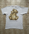 Vintage 90s Retro The English Teddy Bear Company White Tee Hoodie, Sweatshirt | FlexRushtees.com