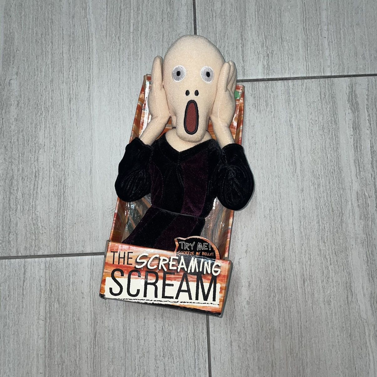 Vintage Edvard Munch Screaming Scream 1895 Plush