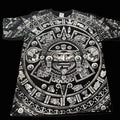 Vintage Black And White Aztec Print Tee