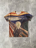 Vintage Edvard Munch The Scream Full Print T Shirt