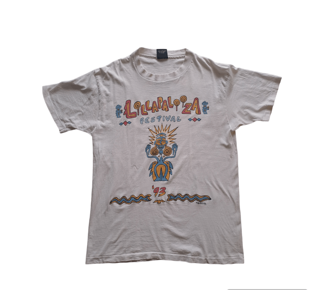 Giant X Vintage Lollapalooza 1993 Shirt Vintage