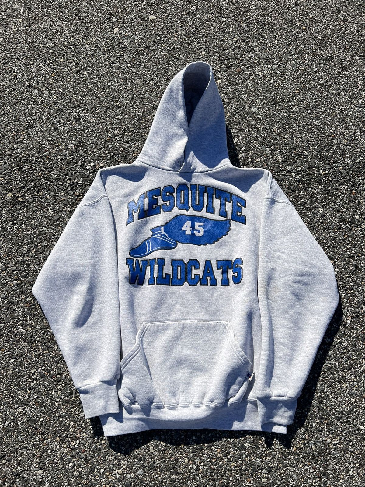 Russell Athletic Vintage Gray Russell Athletic Hoodie