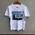 Vintage 90s Starry Night Ny Art Tee Hoodie, Sweatshirt | FlexRushtees.com