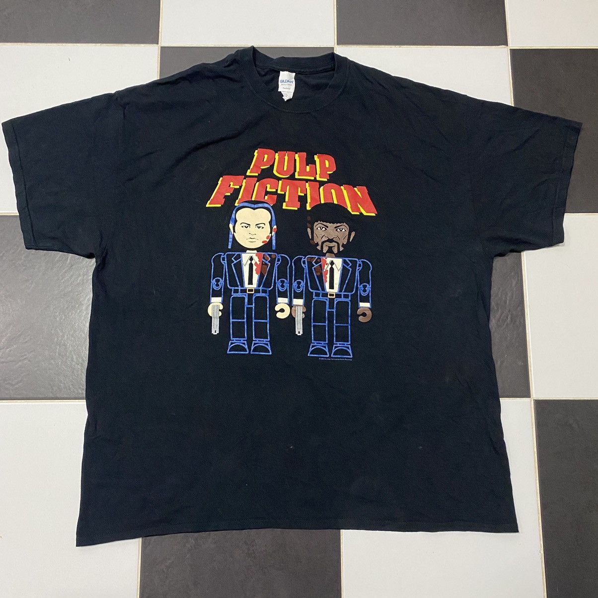 Gildan Pulp Fiction Lego Figure T-Shirts, Hoodie, Sweatshirt | FlexRushtees.com