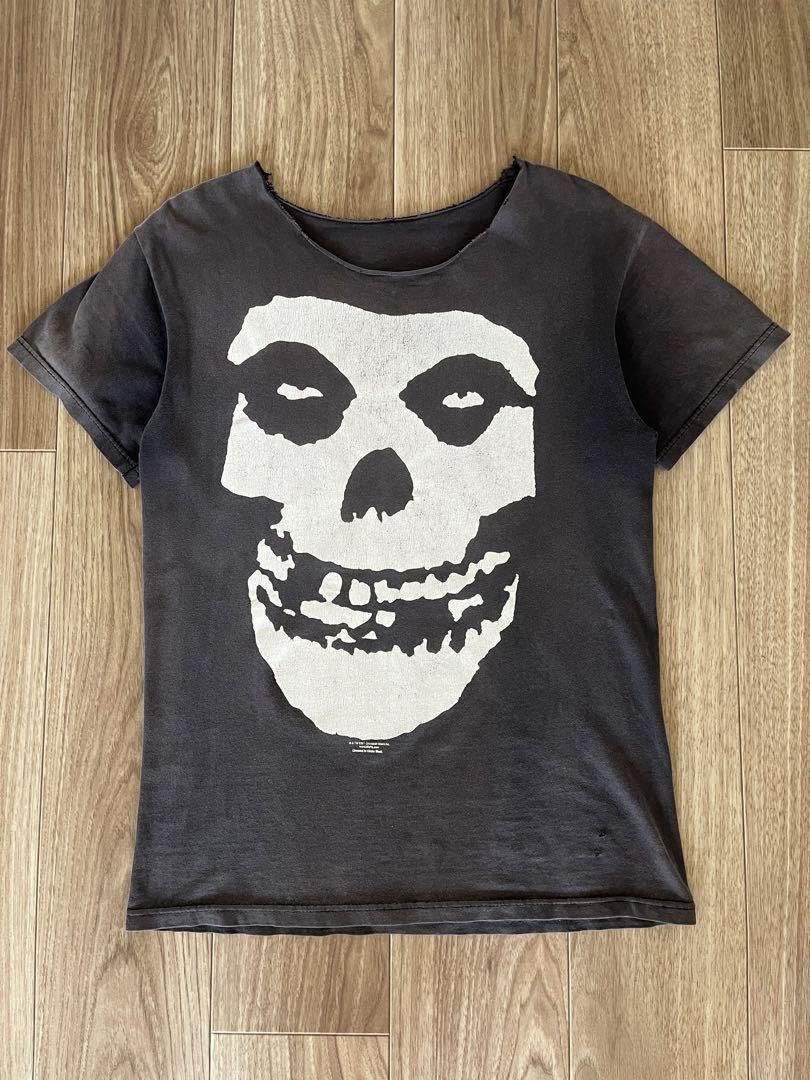 Misfits X Vintage Vintage Faded Misfits 2001 Printed Logo Tee Hoodie, Sweatshirt | FlexRushtees.com
