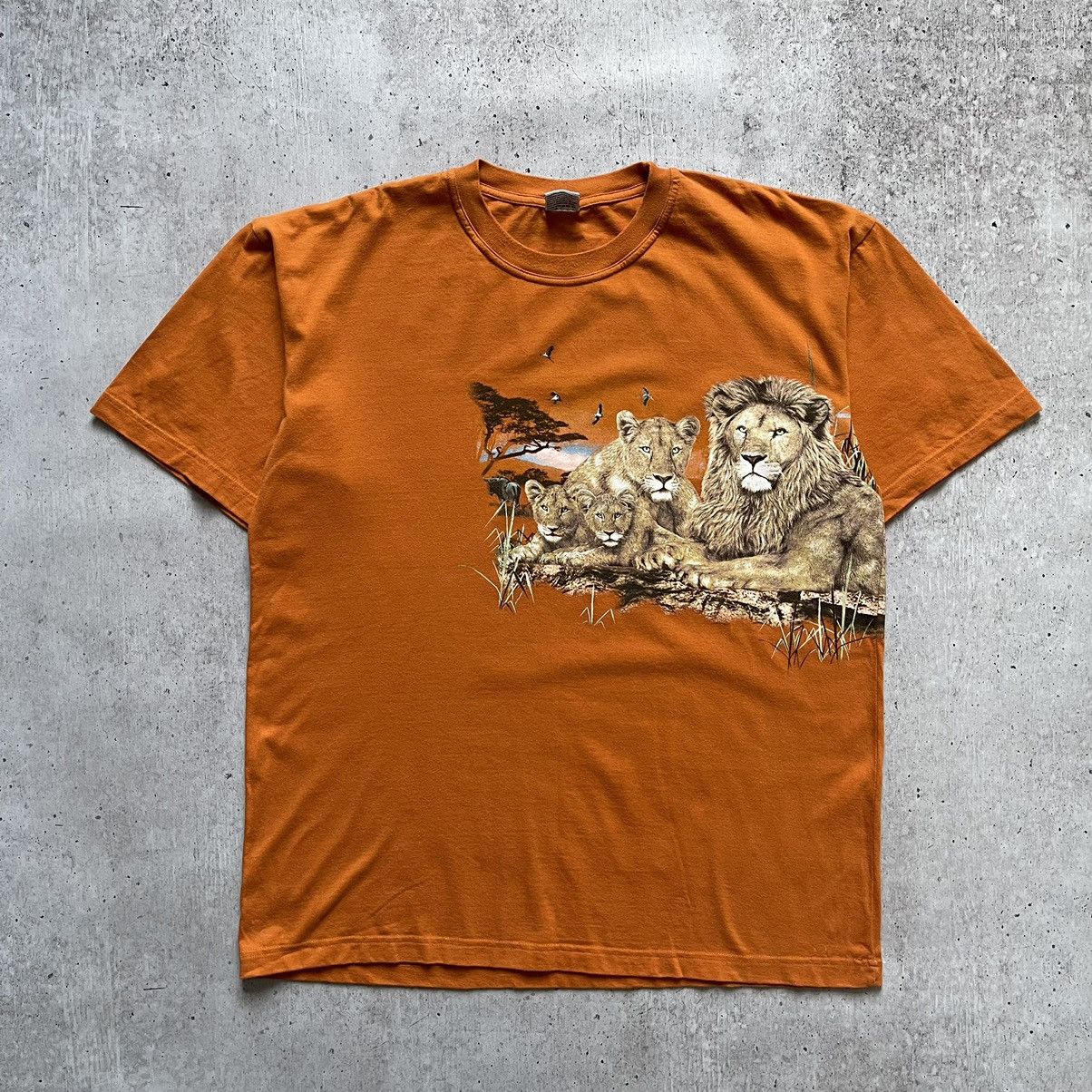 Vintage Animal Tee Lions Pride Vintage Night Safari Hoodie, Sweatshirt | FlexRushtees.com