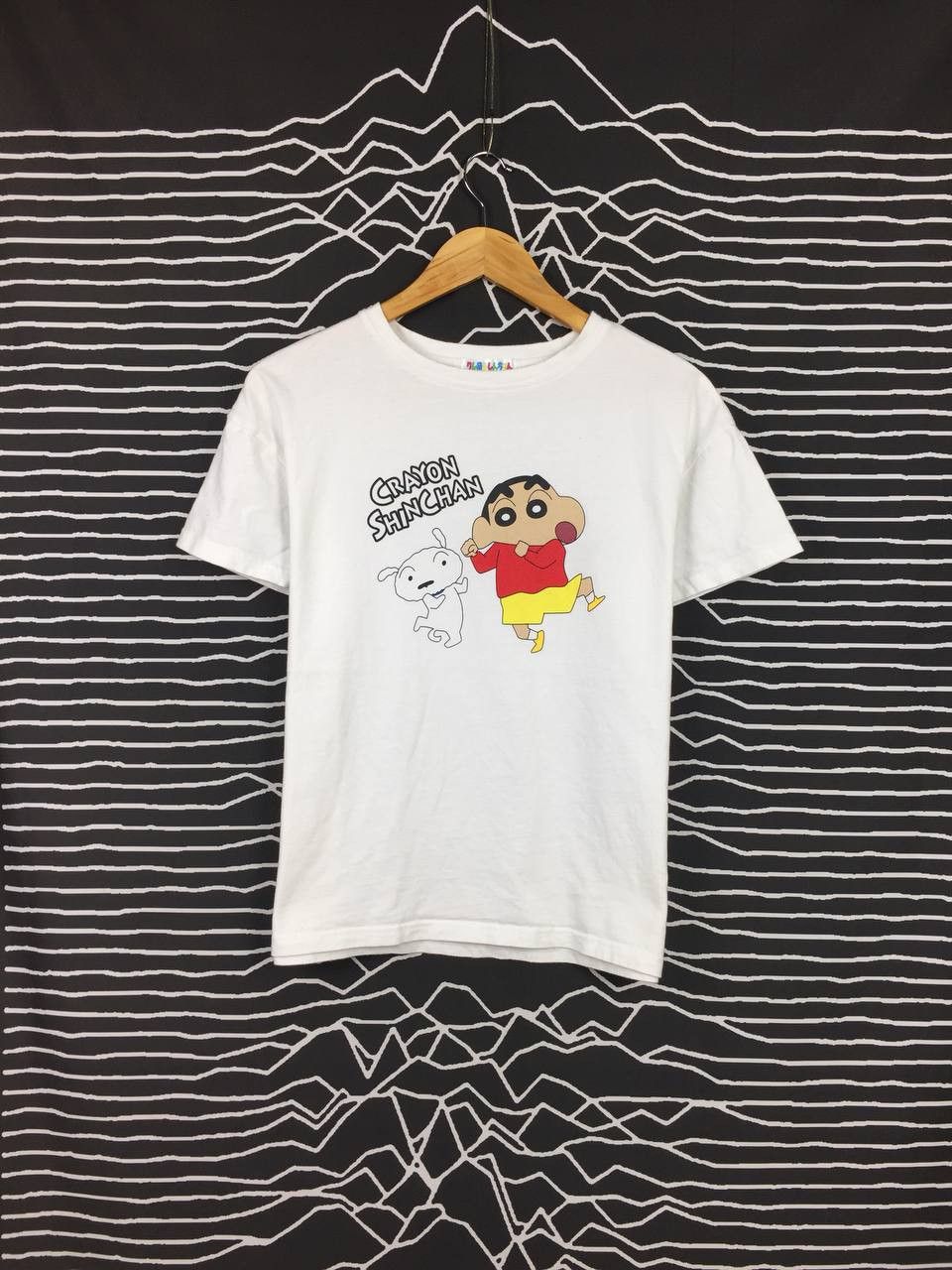Japanese Brand X Vintage Vtg Crayon Shin Chan Anime Manga Cartoon Tee Hoodie, Sweatshirt | FlexRushtees.com