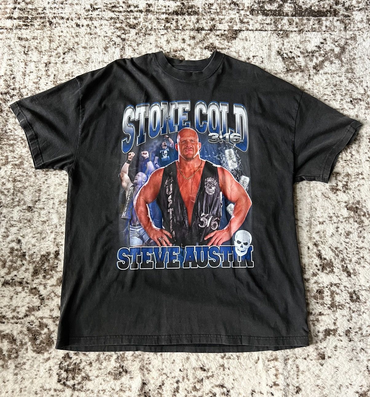 Vintage Stone Cold Steve Austin Bootleg T Shirt Hoodie, Sweatshirt | FlexRushtees.com