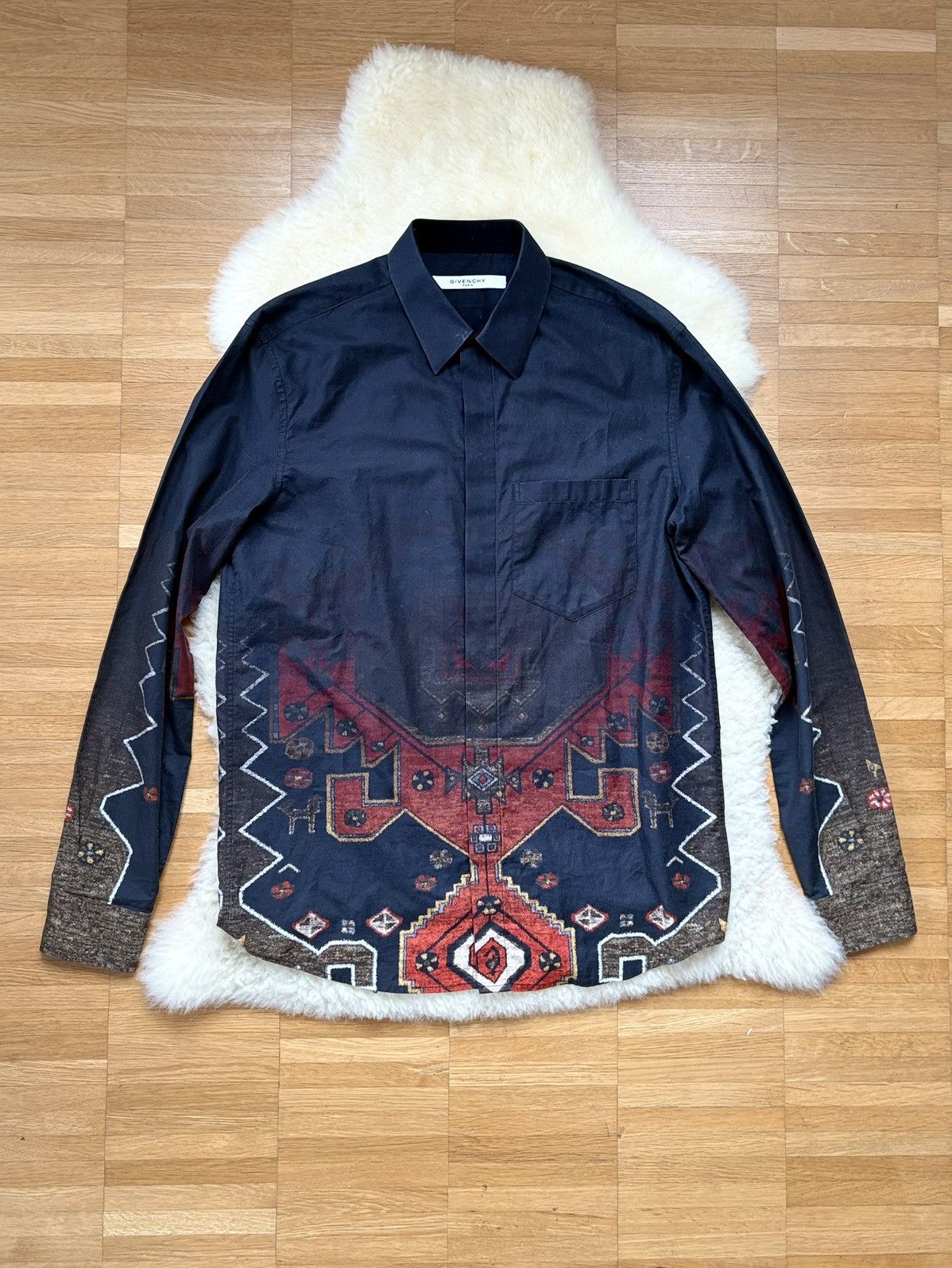 Givenchy 2014 Tisci Era Cubsn Fit Shirt S